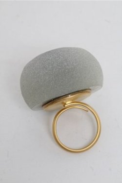 画像2: Q-pot. / ベイマックス/大福リング  白 S-25-07-06-009-QP-AC-AS-ZS