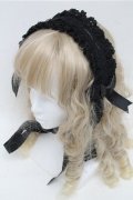 ATELIER　Ruby / ヘッドドレス  黒 S-25-07-06-017-EL-AC-AS-ZS