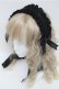 画像1: ATELIER　Ruby / ヘッドドレス  黒 S-25-07-06-017-EL-AC-AS-ZS (1)