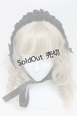 画像2: ATELIER　Ruby / ヘッドドレス  黒 S-25-07-06-017-EL-AC-AS-ZS