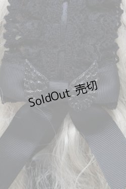 画像4: ATELIER　Ruby / ヘッドドレス  黒 S-25-07-06-017-EL-AC-AS-ZS