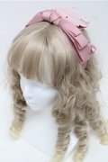 m petit by misako / NINA'sコラボ AM*NIリボンカチューシャ  ピンク S-25-07-06-019-LO-AC-AS-ZS
