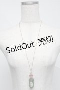 Jane Marple / ESSENCEボトルのペンダント  グリーンｘレッド S-25-07-06-028-JM-AC-HR-ZS