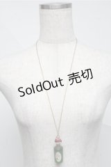 Jane Marple / ESSENCEボトルのペンダント  グリーンｘレッド S-25-07-06-028-JM-AC-HR-ZS