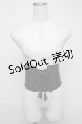 axes femme / 合皮ベルト  黒 S-25-07-06-030-AX-ZA-HR-ZS