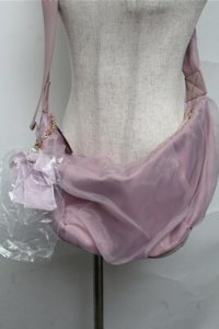 m petit by misako / AMチュールリボンショルダーバッグ  ピンク S-25-07-06-034-LO-AC-AS-ZS