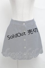Ank Rouge / 裾スカラップデニムスカート  インディゴ S-25-07-07-049-CA-SK-HR-ZS