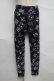 画像1: NieR Clothing / レギンス  黒ｘ白 S-25-07-07-054-PU-PA-AS-ZS (1)