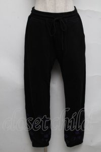NieR Clothing / スウェットパンツ  黒 S-25-07-07-055-PU-PA-AS-ZS