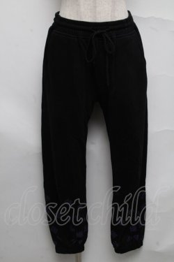 画像1: NieR Clothing / スウェットパンツ  黒 S-25-07-07-055-PU-PA-AS-ZS