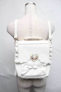 Amavel / Magical Sweet Angelバッグ  白 S-25-07-07-013-CA-BG-AS-ZS