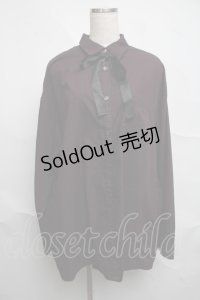 Deorart / ストライプロングシャツ  紫 S-25-07-07-017-PU-BL-AS-ZS