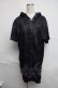 画像1: NieR Clothing / 転写パーカー  黒 S-25-07-07-018-PU-TO-AS-ZS (1)