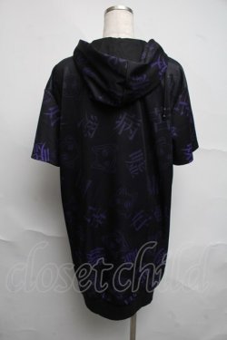 画像2: NieR Clothing / 転写パーカー  黒 S-25-07-07-018-PU-TO-AS-ZS