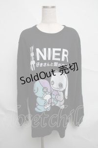 NieR Clothing / ＃NIER好きさんと繋がりたい スウェット 2XL 黒 S-25-07-07-020-PU-TS-AS-ZS