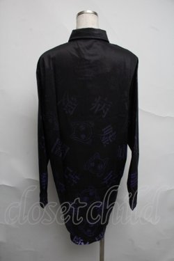 画像2: NieR Clothing / 転写シャツ  黒 S-25-07-07-022-PU-BL-AS-ZS