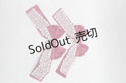 画像3: BABY,THE STARS SHINE BRIGHT / 裾スカラップタータンチェックジャンパースカート＆リボンコームセット  ピンク S-25-07-07-034-BA-OP-AS-ZS