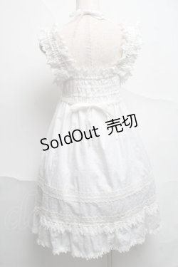 画像2: BABY,THE STARS SHINE BRIGHT / はわせベビードールジャンパースカート  白 S-25-07-07-036-BA-OP-AS-ZS
