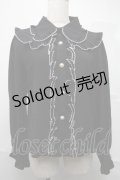 Rojita / ピコレースフリルブラウス  黒 S-25-07-10-033-LO-BL-HR-ZS