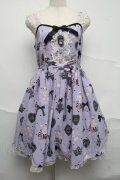 Angelic Pretty / Mademoiselle de Paris Specialジャンパースカート  ラベンダー S-25-07-10-045-AP-OP-AS-ZS