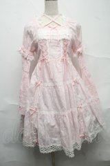BABY,THE STARS SHINE BRIGHT / はわせドールワンピース&ヘッドドレスセット  ピンク S-25-07-10-047-BA-OP-HR-ZS