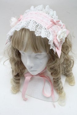 画像3: BABY,THE STARS SHINE BRIGHT / はわせドールワンピース&ヘッドドレスセット  ピンク S-25-07-10-047-BA-OP-HR-ZS