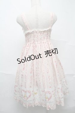画像2: metamorphose / Happy Bellハイウエストジャンパースカートセット  ピンク S-25-07-10-048-ME-OP-HR-ZS