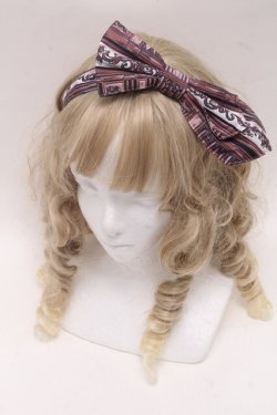 画像4: ALICE and the PIRATES / マダムブランシェの不思議な百貨店柄ジャンパースカート＆ヘアバンド  紺 S-25-07-10-054-PA-OP-HR-ZS