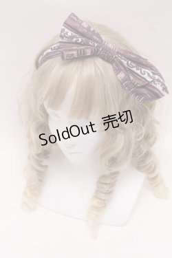 画像4: ALICE and the PIRATES / マダムブランシェの不思議な百貨店柄ジャンパースカート＆ヘアバンド  紺 S-25-07-10-054-PA-OP-HR-ZS