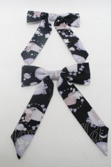 Royal Princess Alice / Cosme Cat ねこ助コラボ リボンクリップ  黒 S-25-07-10-009-LO-ZA-AS-ZS