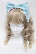 Cerise / ベルベットリボンカチューシャ（シナモロール）  サックス S-25-07-10-010-LO-AC-AS-ZS