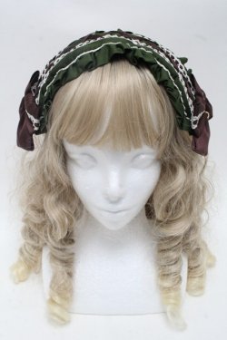 画像2: metamorphose / ヘッドドレスカチューシャ  グリーン S-25-07-10-013-ME-AC-AS-ZS