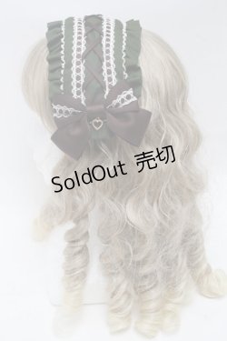画像3: metamorphose / ヘッドドレスカチューシャ  グリーン S-25-07-10-013-ME-AC-AS-ZS