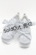 merry jenny / JQリボンスニーカー  ブルー S-25-07-10-016-LO-SH-HR-ZS
