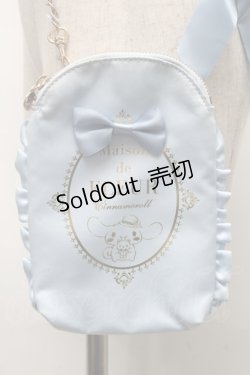 画像1: Maison de FLEUR / シナモロールモバイルショルダー  サックス S-25-07-10-020-LO-BG-AS-ZS