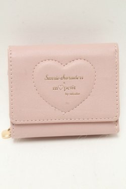 画像1: m petit by misako / サンリオキャラクターズ AM三つ折り財布  ピンク S-25-07-10-002-LO-ZA-AS-ZS