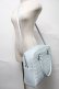 画像2: MILK / LOGO BIG BAG  サックスｘ白 S-25-07-10-021-ML-BG-HR-ZS (2)