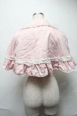 画像2: BABY,THE STARS SHINE BRIGHT / メアリーヌケープ  ピンク S-25-07-10-022-BA-JA-HR-ZS