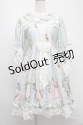 魔法茶会 / 姫袖ワンピースセット  ミント S-25-07-13-049-LO-OP-HR-ZS