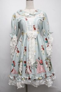 魔法茶会 / 姫袖ワンピースセット  ミント S-25-07-13-049-LO-OP-HR-ZS