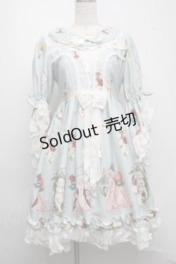 画像1: 魔法茶会 / 姫袖ワンピースセット  ミント S-25-07-13-049-LO-OP-HR-ZS