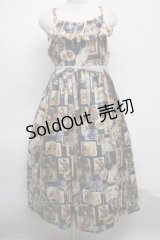 Perla nell' ostrica / ヴィンテージキャットキャミワンピース   S-25-07-13-057-EL-OP-SZ-ZT473