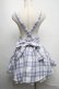 画像2: Amavel / Dreaming Ribbonサイドプリーツチェックスカート  ブルーｘピンク S-25-07-13-067-CA-SK-HR-ZS (2)