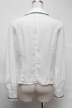 画像2: Innocent World White / リボンタイ付きブラウス  白 S-25-07-13-008-IW-BL-AS-ZS