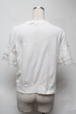 画像2: Jane Marple / カットソーカーディガン  白 S-25-07-13-001-JM-TO-AS-ZT070