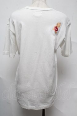 画像2: PINK HOUSE / キューピープリントＴシャツ  オフ S-25-07-13-014-LO-TO-ET-ZT070