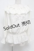 LIZ LISA / バラ刺繍オフショルトップス 0 アイボリー S-25-07-13-015-LO-TO-SZ-ZS