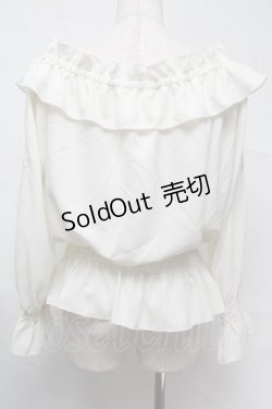 画像2: LIZ LISA / バラ刺繍オフショルトップス 0 アイボリー S-25-07-13-015-LO-TO-SZ-ZS