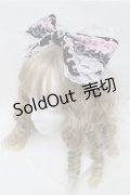 BABY,THE STARS SHINE BRIGHT / Soiree Au Chat Noir柄カチューシャ  黒 S-25-07-14-005-BA-JA-HR-ZS