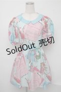 MILK / MILK Sweetsワンピース  サックス S-25-07-14-040-ML-OP-AS-ZS